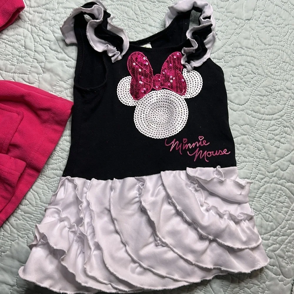 12-18M Disney Minnie, mouse housecoat, dresses, bathing, suit, shirts, onesie - Picture 9 of 16